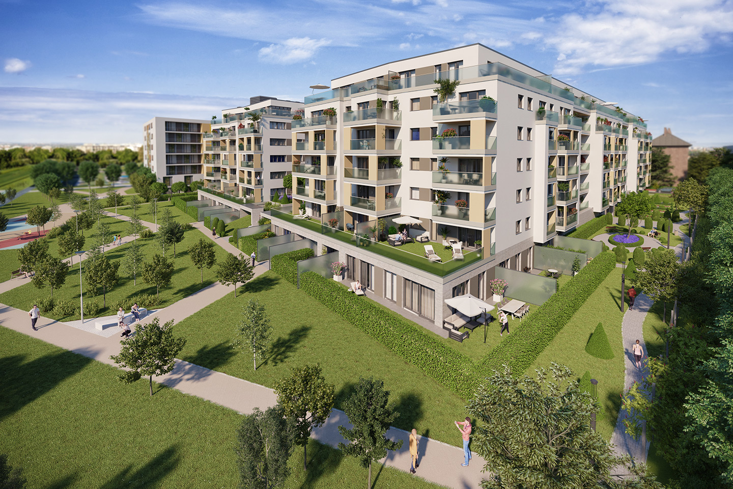 The first phase of LIVING’s Le Jardin residential development has reached its highest point