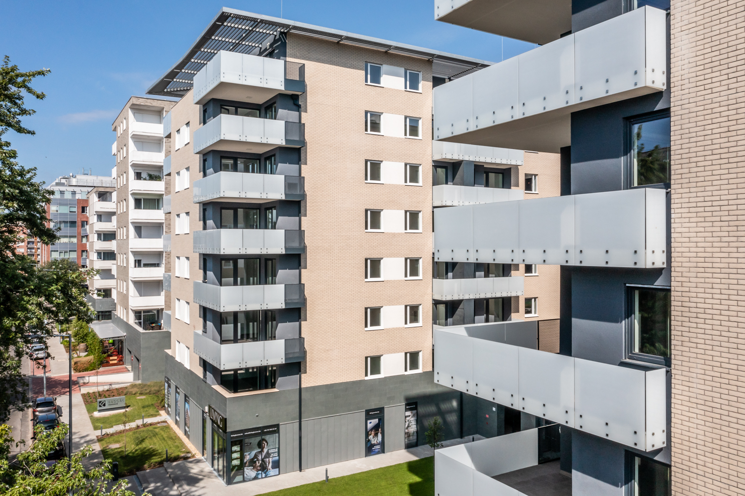 Kassák Passage, the second phase of LIVING’s Kassák Project, has been handed over
