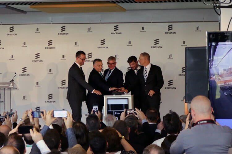 Wing has officially handed over the new Ericsson hq.