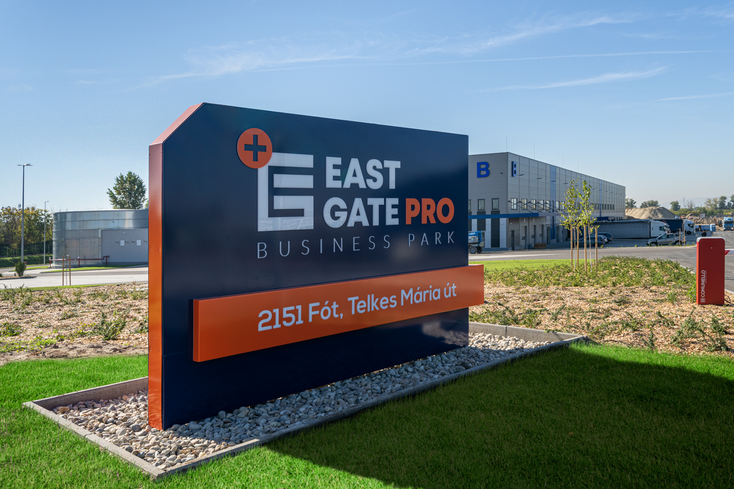 Folytatódik az East Gate PRO Business Park fejlesztése – zajlanak a legújabb csarnok építési munkái