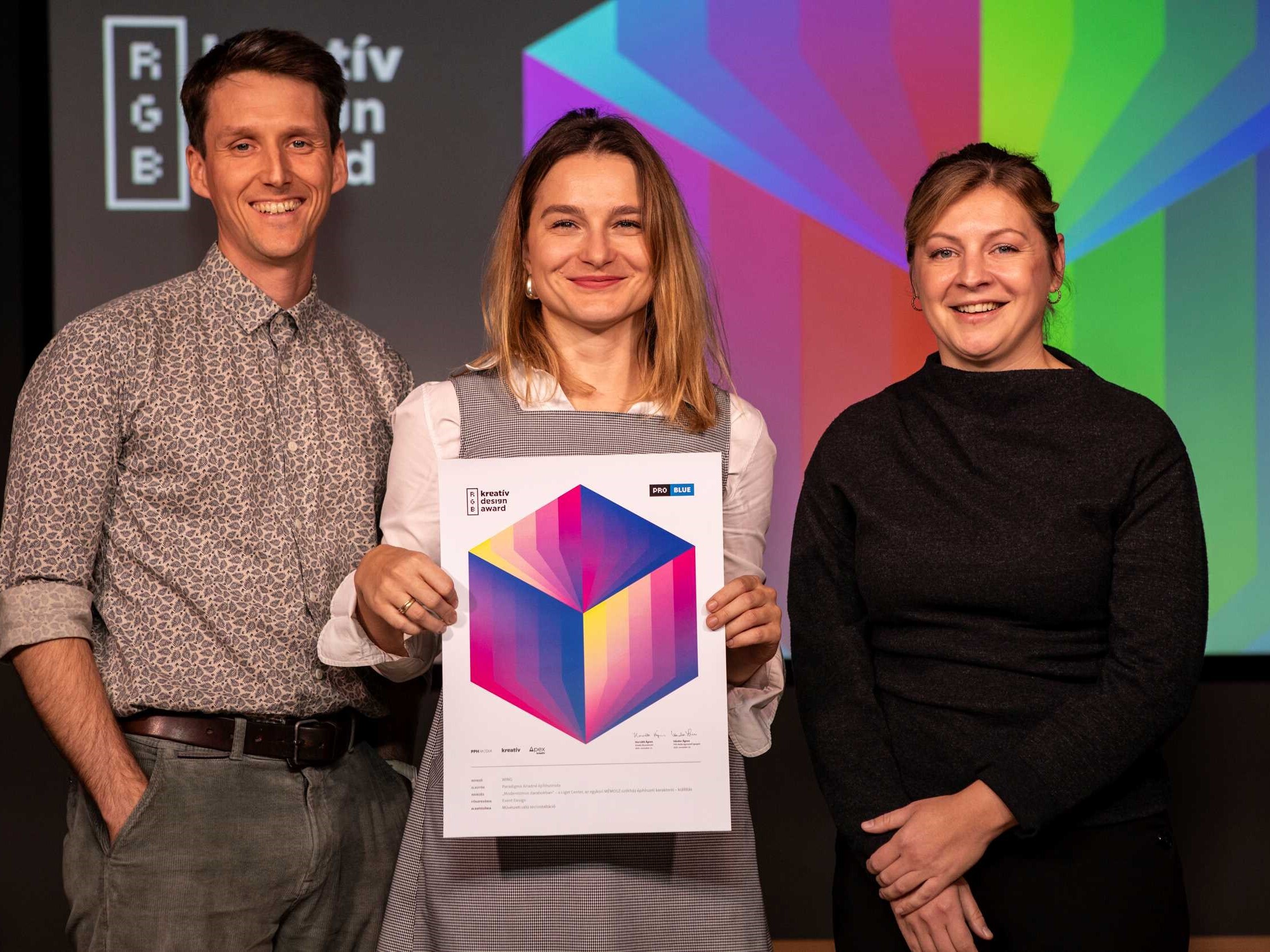 WING’s exhibition wins award at Kreatív’s design competition