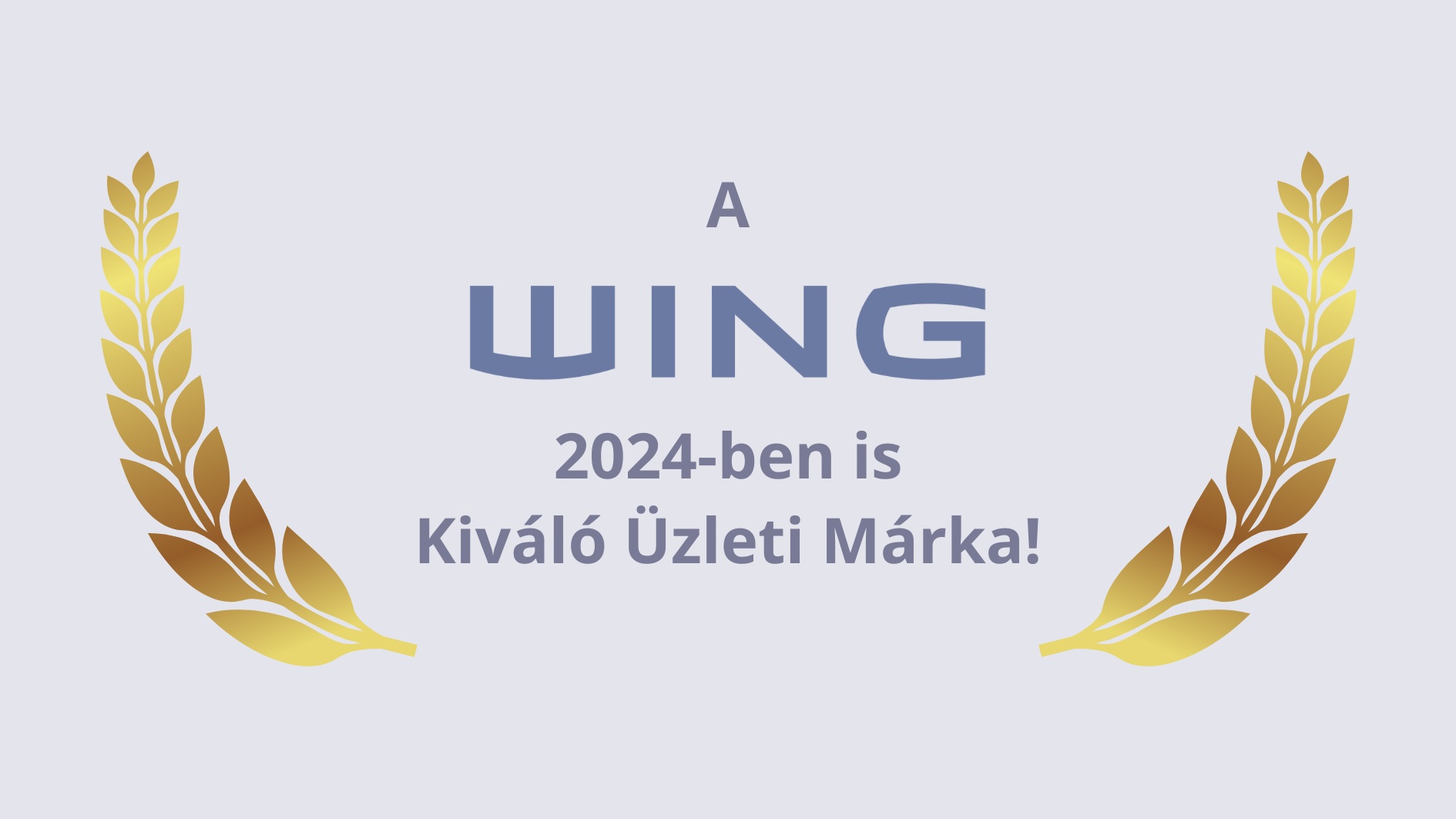 Újra Business Superbrands díjas a WING