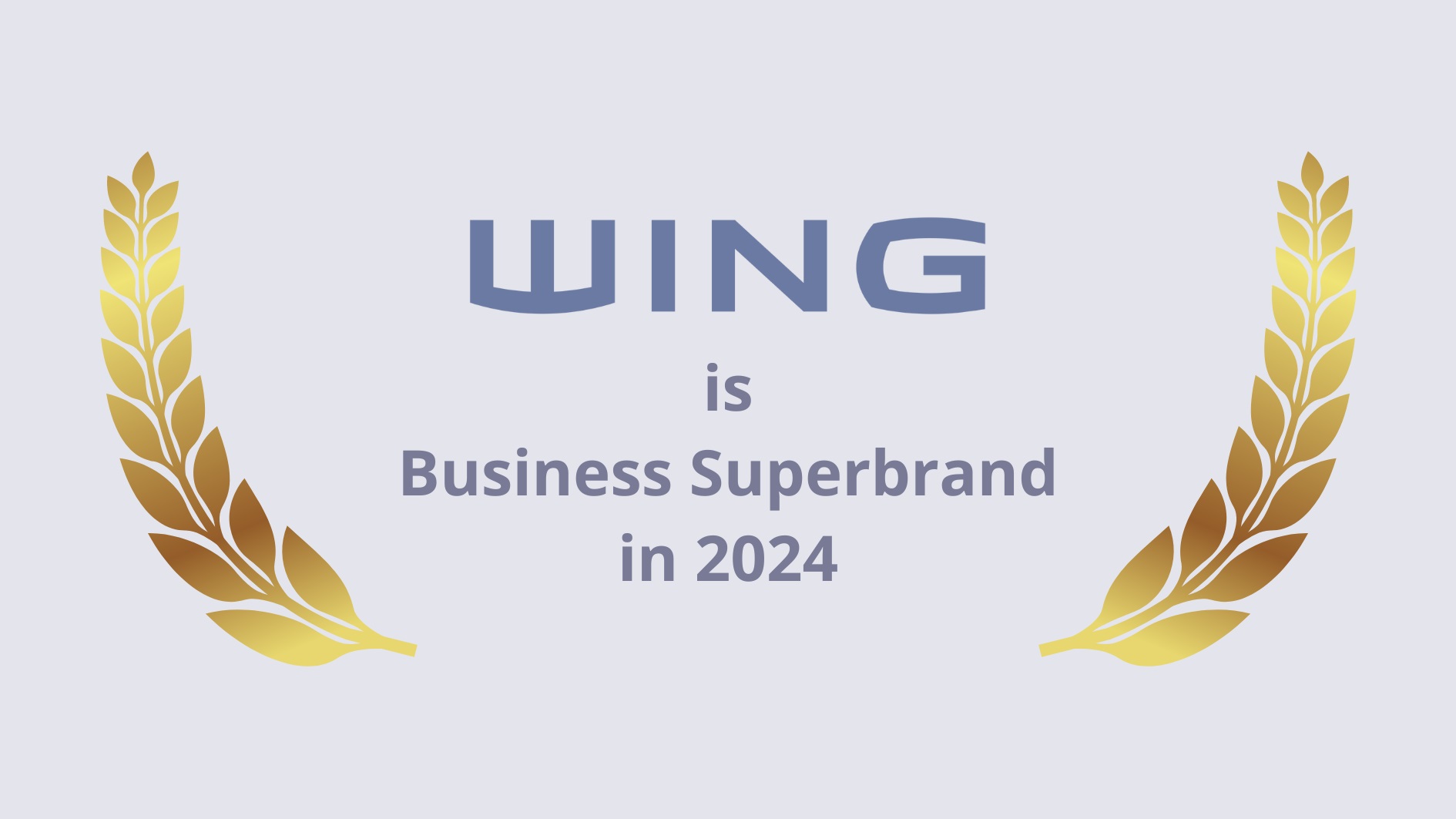 WING receives Business Superbrands award again