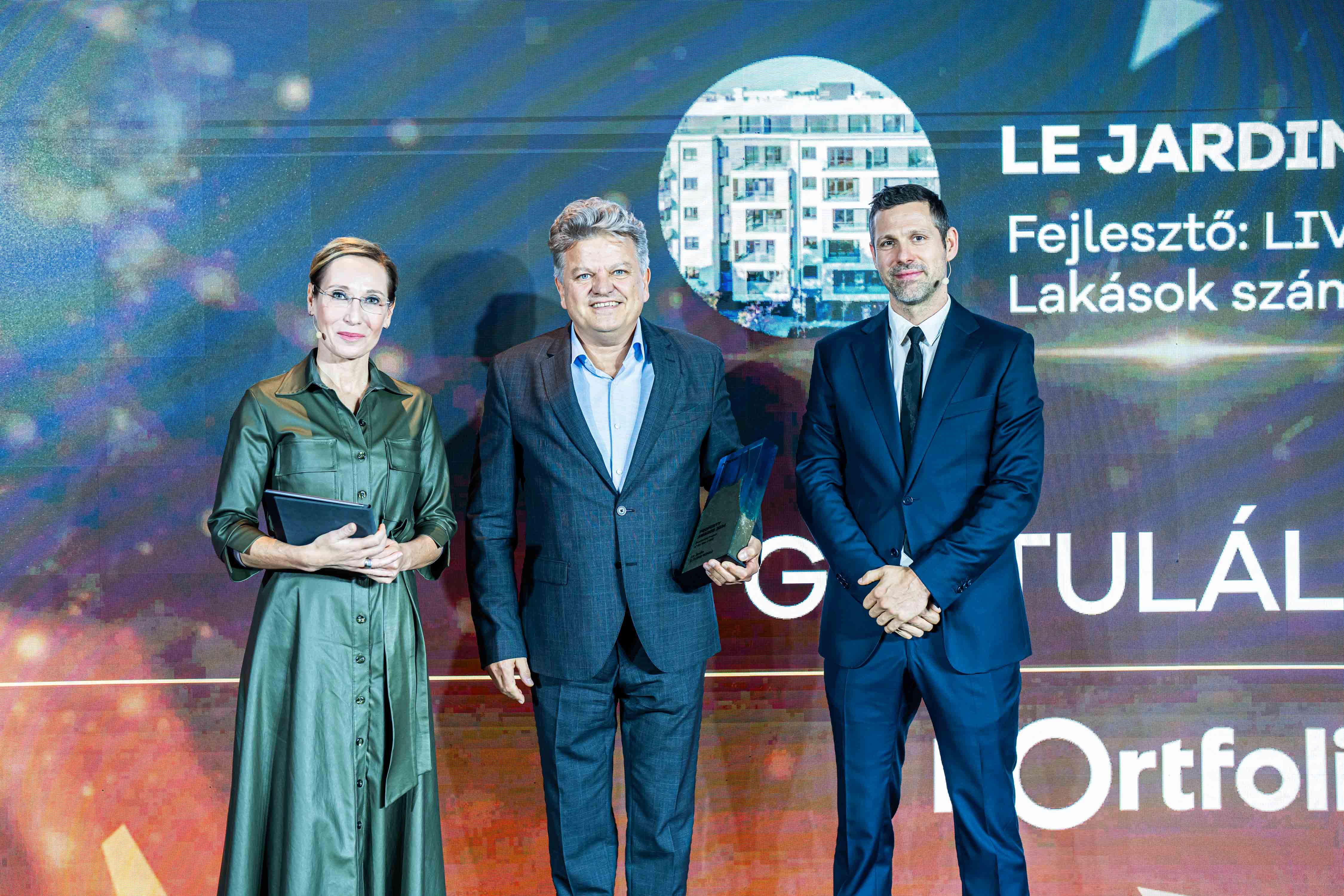 Rangos díjat nyert a LIVING legzöldebb lakóparkja a XV. Portfolio Property Awards gálán